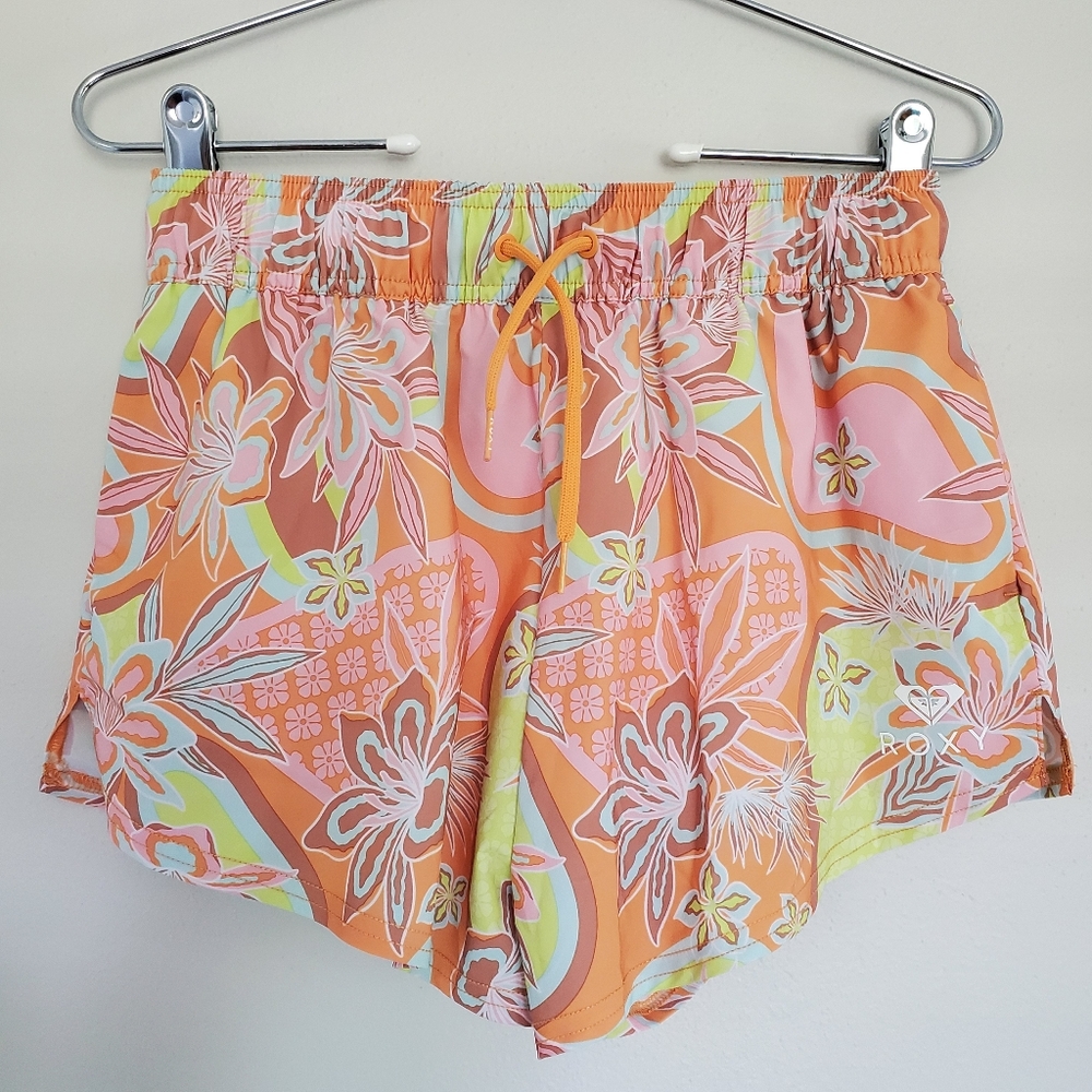 ROXY Floral Board Shorts Size Small NWOT